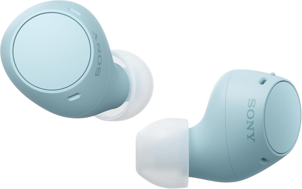 سوني WF-C510 سماعات أذن بلوتوث لاسلكية باللون الأزرق :Sony TWS Earbuds