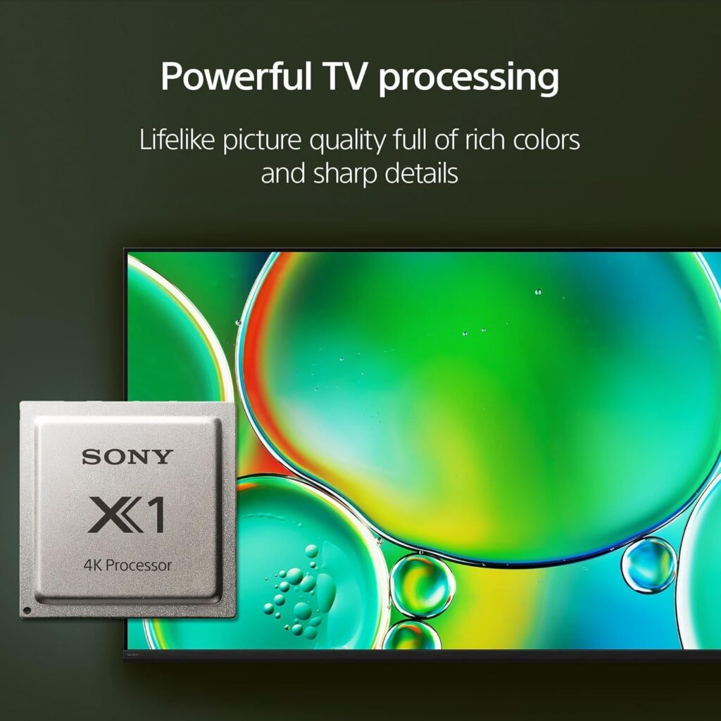 تلفزيون برافيا 2 II 55 بوصة 4K UHD HDR LED 120Hz من سوني، تلفزيون جوجل الذكي (موديل 2025) مع دولبي اتموس بتحكم صوتي لتشغيل بلاي ستيشن عن بعد - K55S20M2