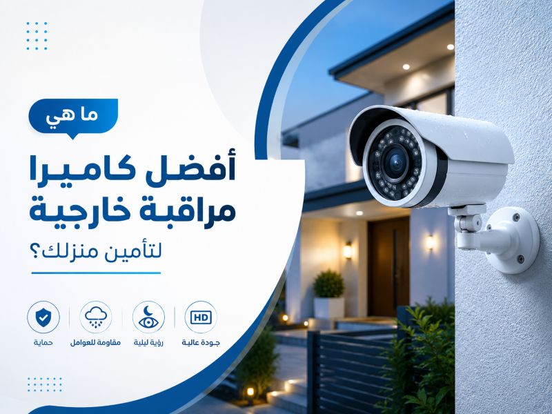ما هي أفضل كاميرا مراقبة خارجية لتأمين منزلك؟