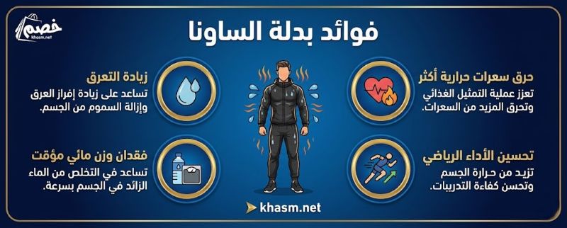 بدلة الساونا: كشف حقيقة التخسيس والتعرّق
