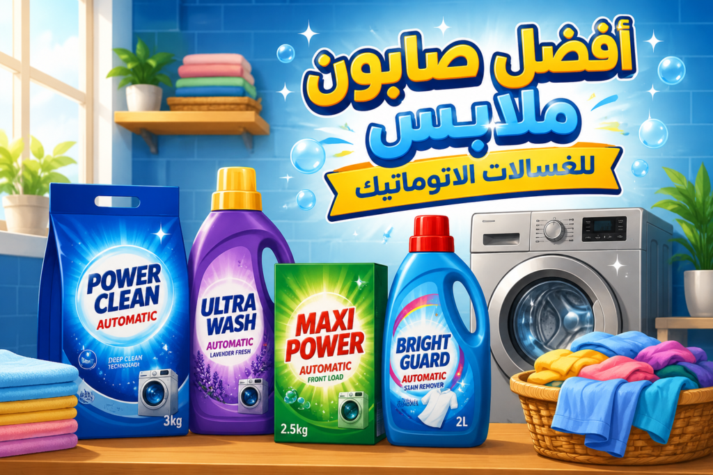 افضل صابون ملابس للغسالات الاتوماتيك