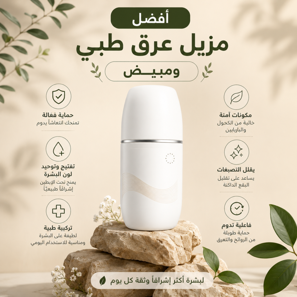 افضل مزيل عرق طبي ومبيض