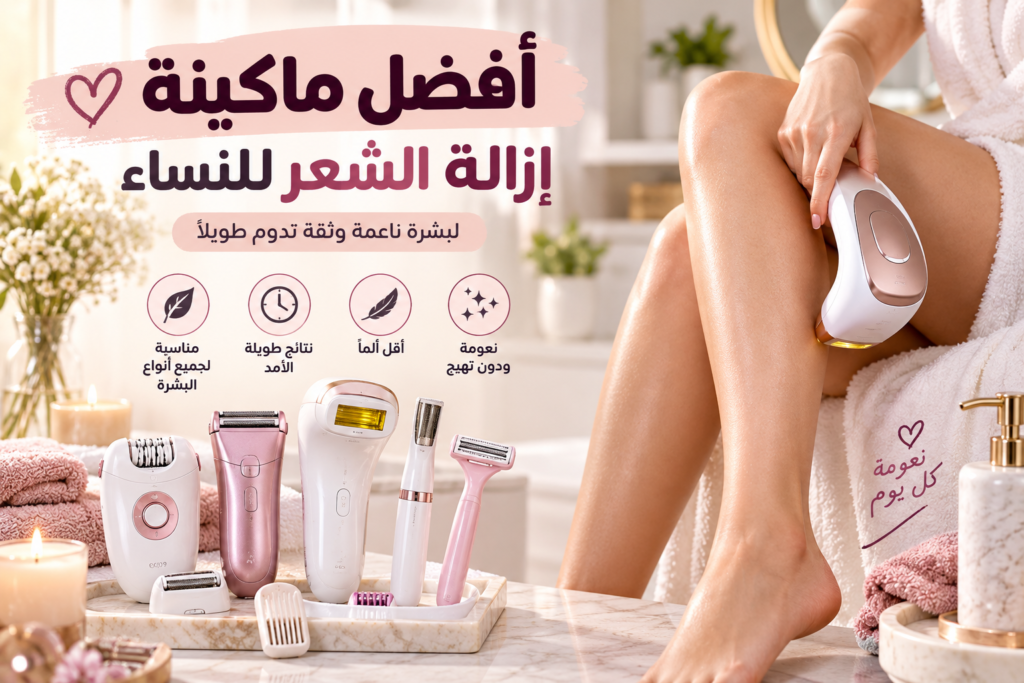 افضل ماكينة ازالة الشعر للنساء