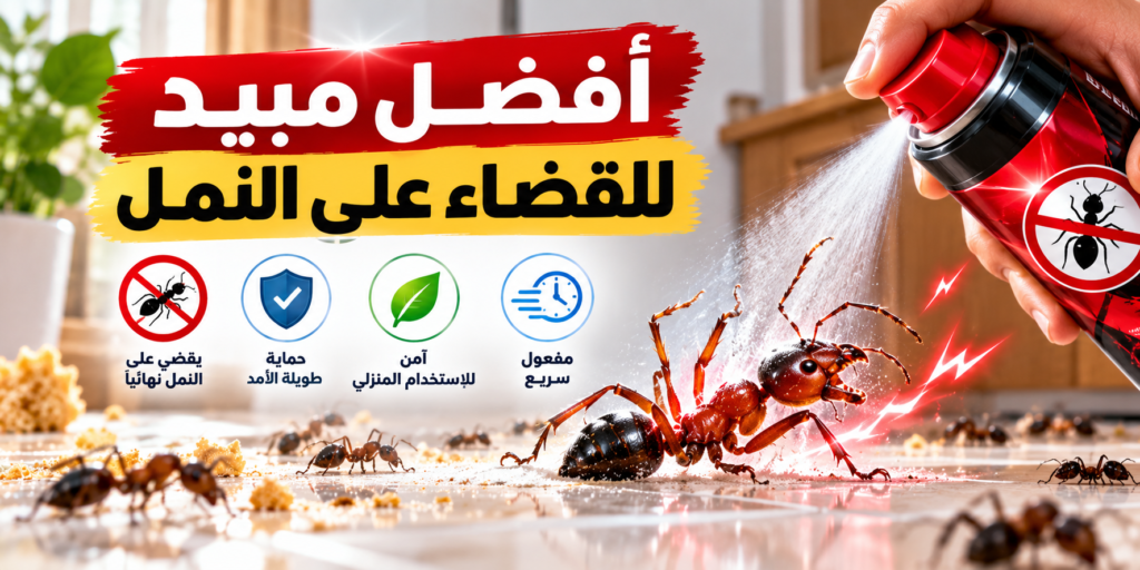 افضل مبيد للقضاء على النمل